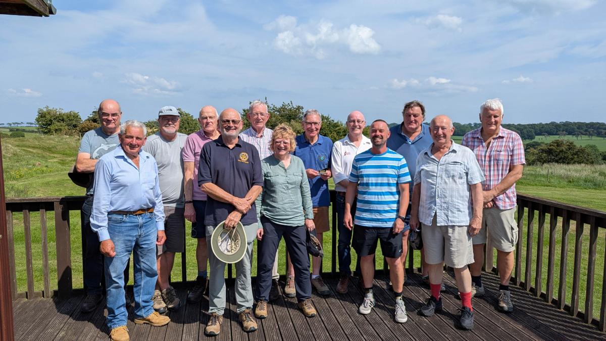 Keswick Rotary  annual Clay Pigeon Shoot at the Green Quarries Shooting Ground.