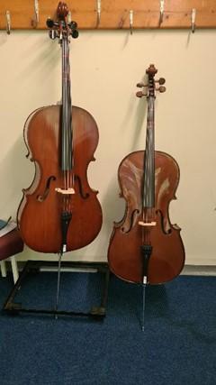 Cellos donated to Keswick School