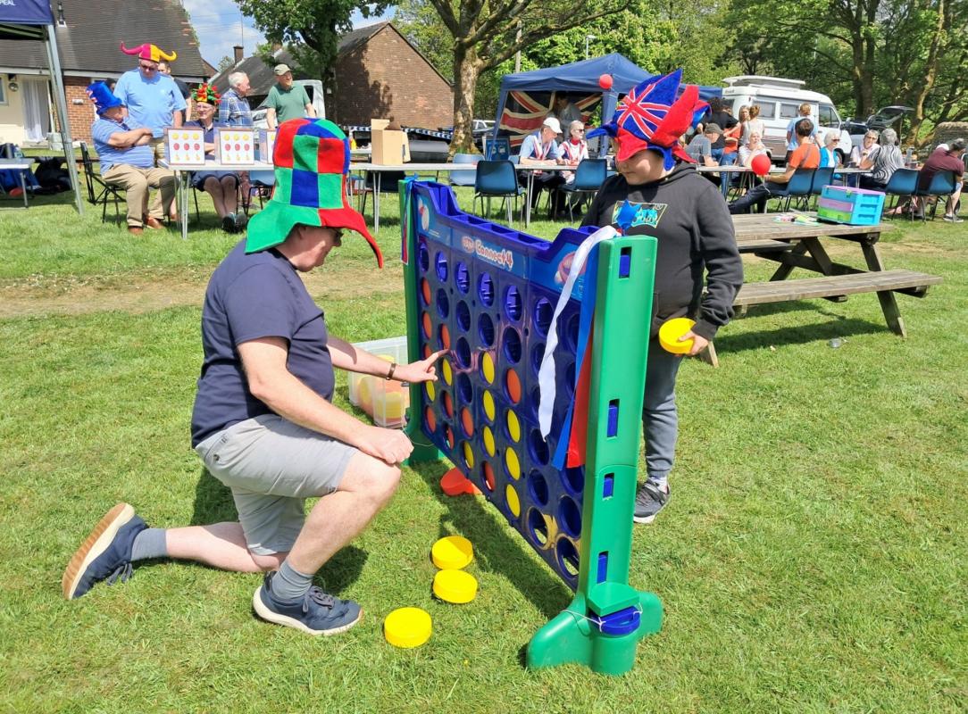 Community event at Lumb Millennium Green