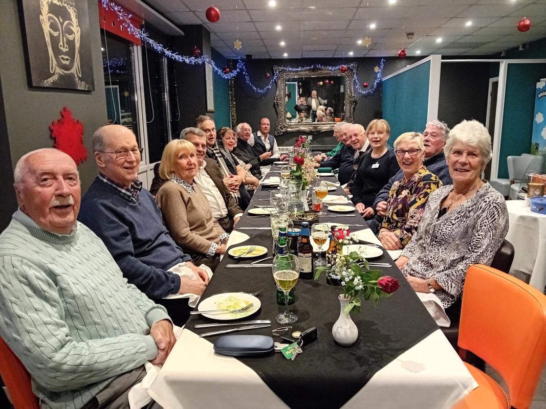 Curry feast with Aberystwyth Rotary 