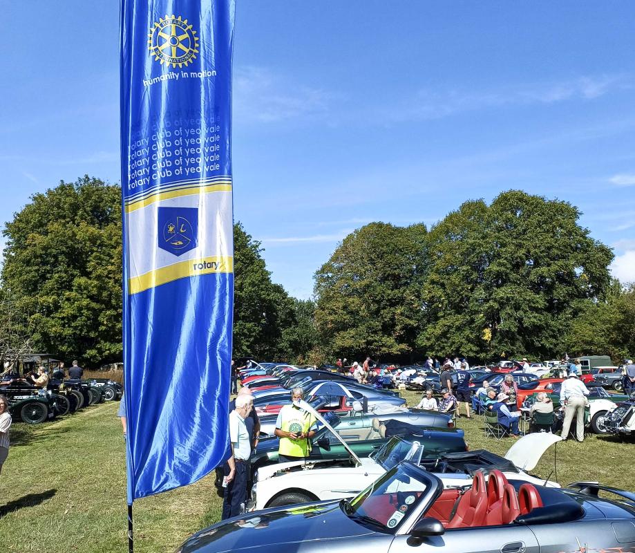 Show field at the car show