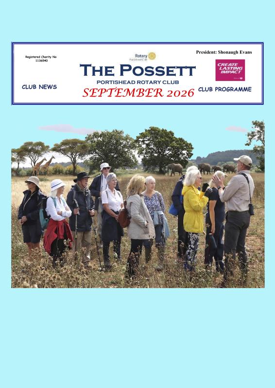 'Possett' Magazine September 2026