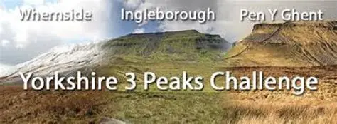 Yorkshire Three Peaks Challenge - 2nd June 2026