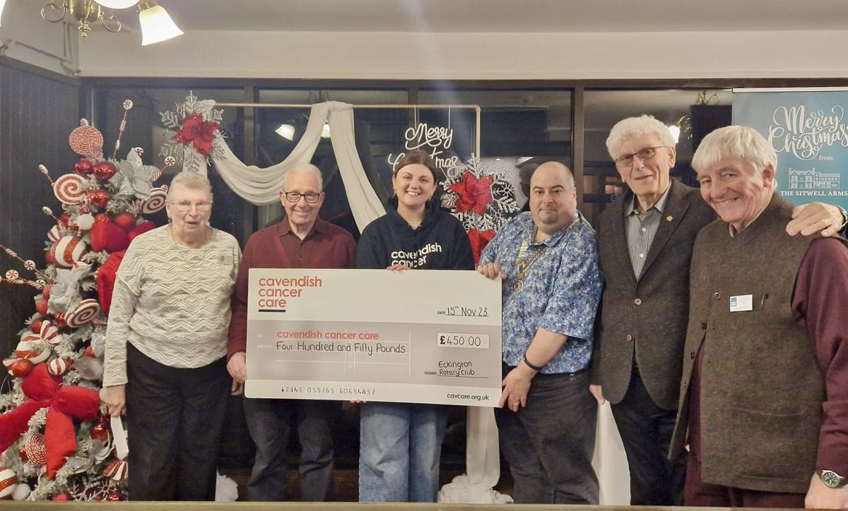 Charity donation - Cavendish Cancer Care