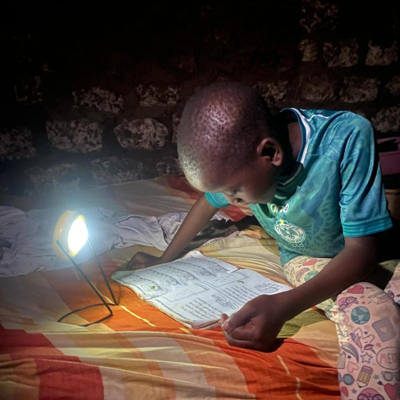 Solar Lamps can provide so many benefits to these children - education, health & safety