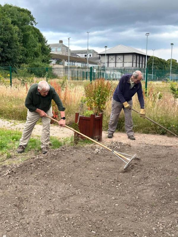 The Team hard at work