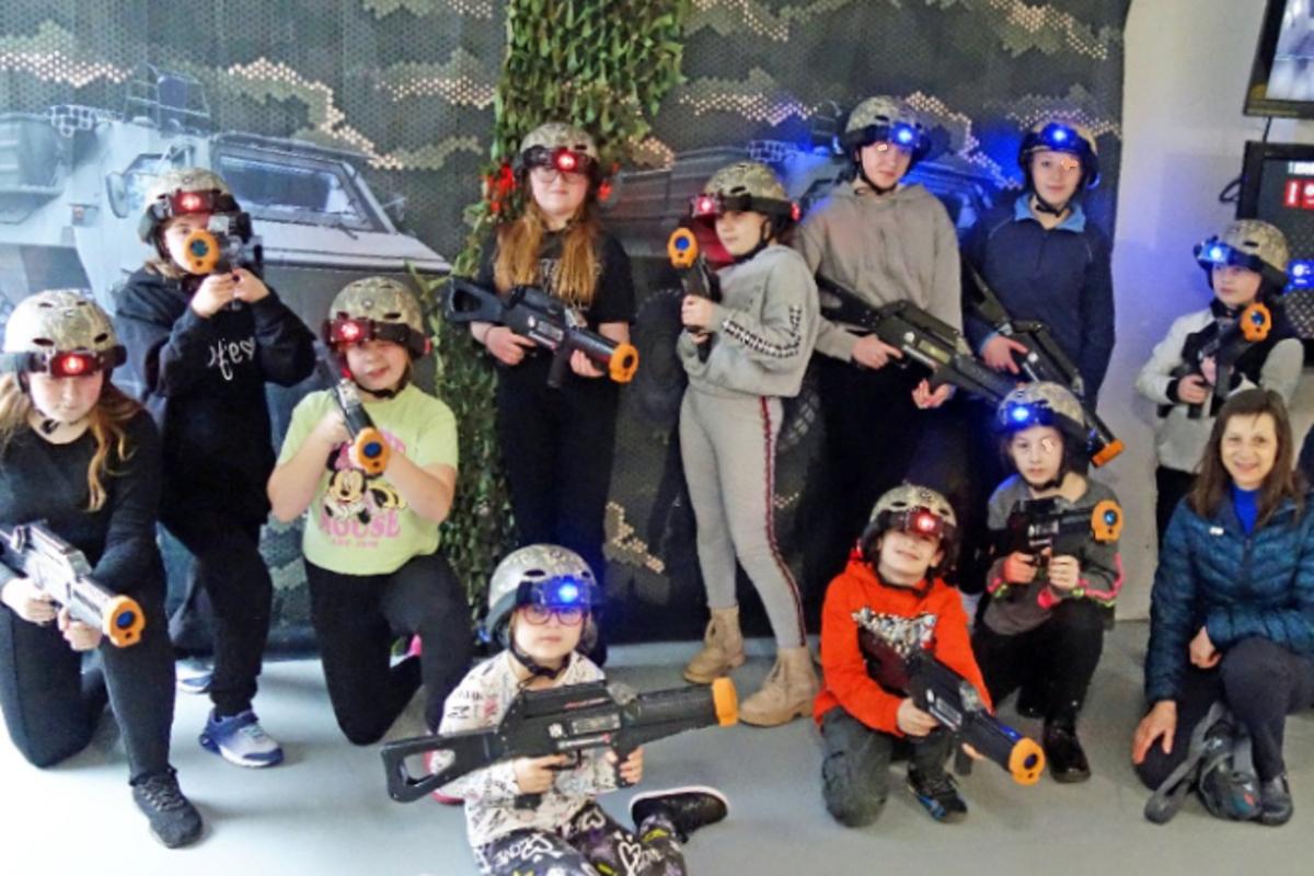 Laser Fun for Young Carers