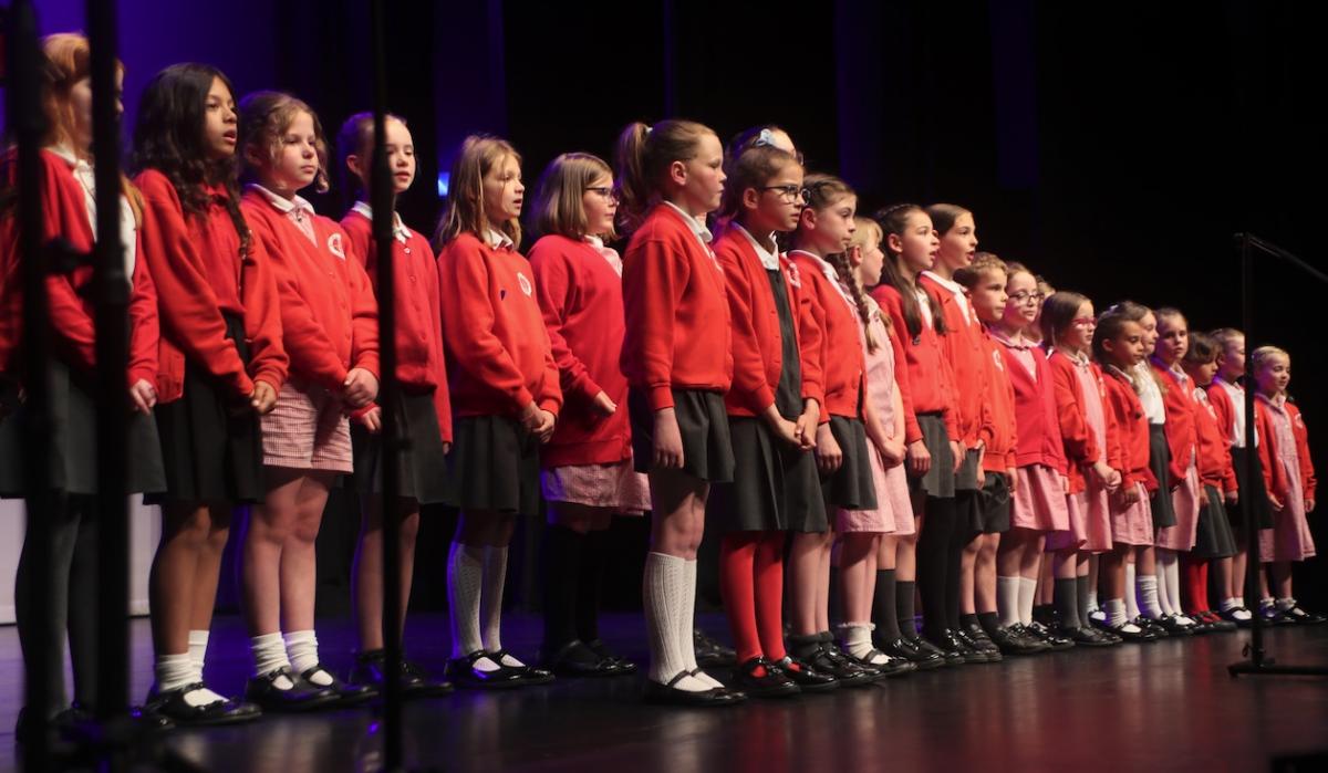 Winning Choir Battle & Langton CoE Primary School 