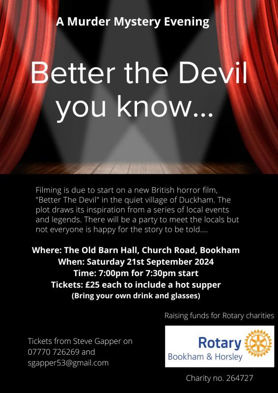 Poster for Better the Devil