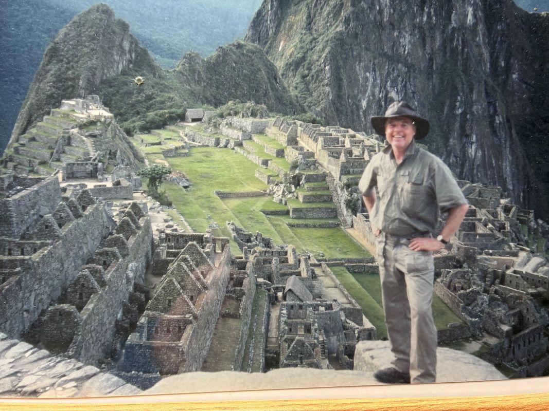 Bruce at Machu Pichu