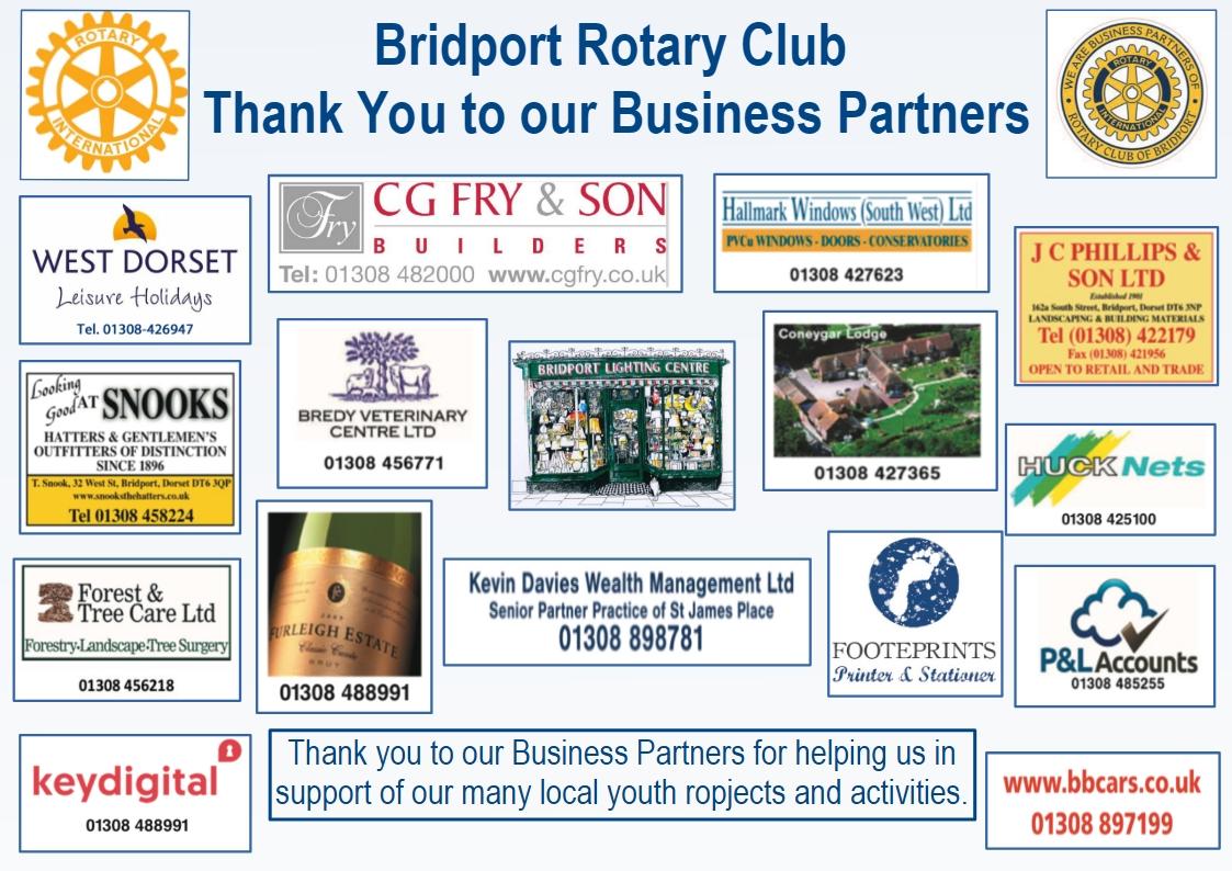 Thank-you to our Business Parners