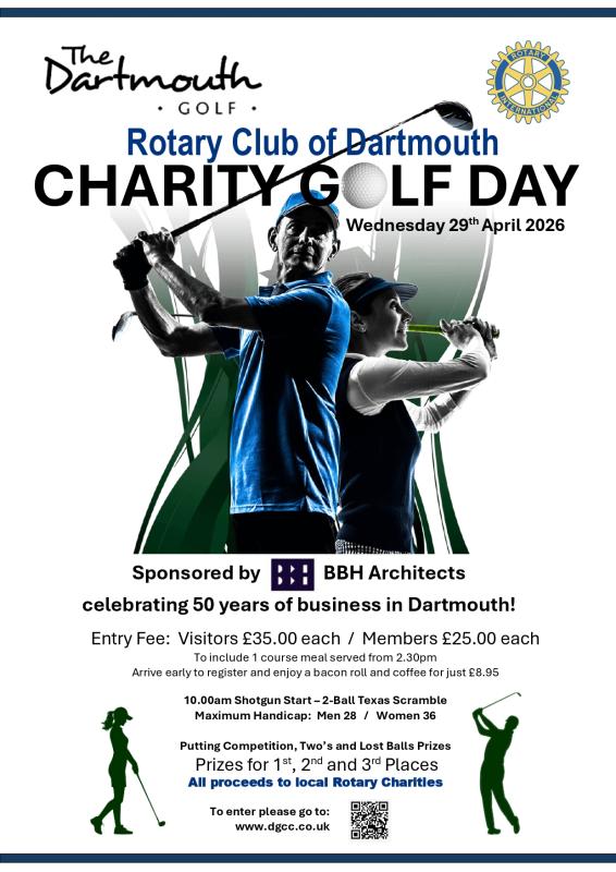 Charity Golf Day poster