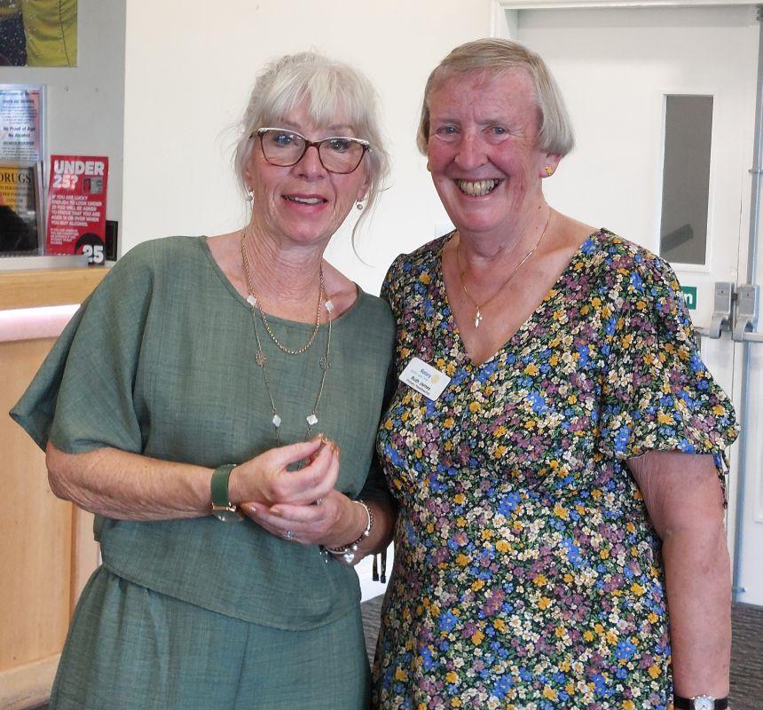 President Ruth and Christine