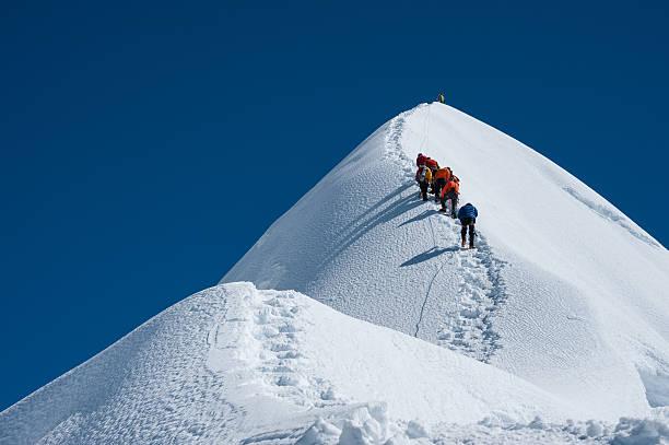 Climbing Mount Everest