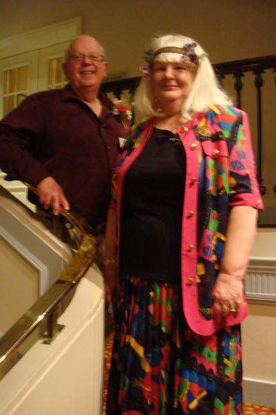 President John and Margaret - sorry about the (lack of)focus!