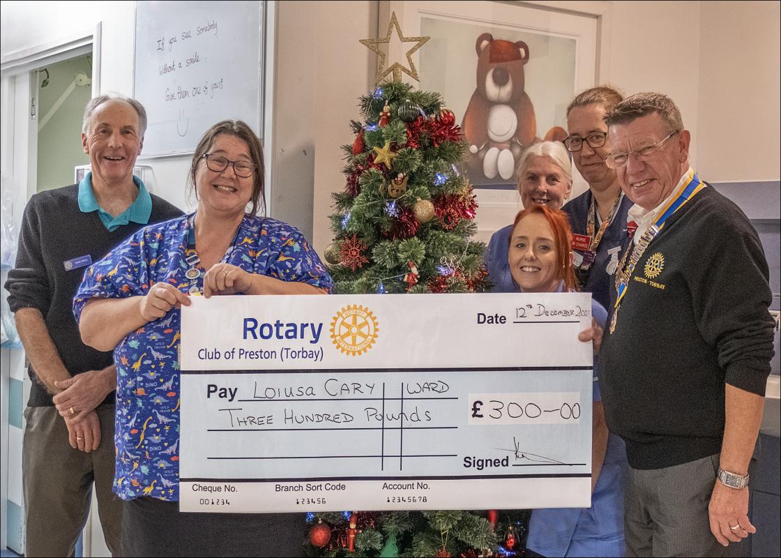 £ another donation £ 300 ........this time