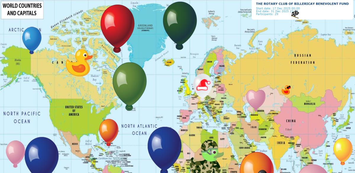 Balloons across the world