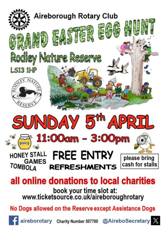 Grand Easter Egg Hunt Flyer