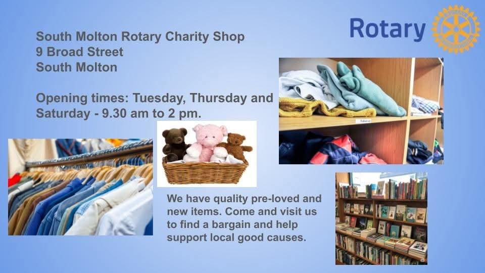 Our Rotary Charity Shop