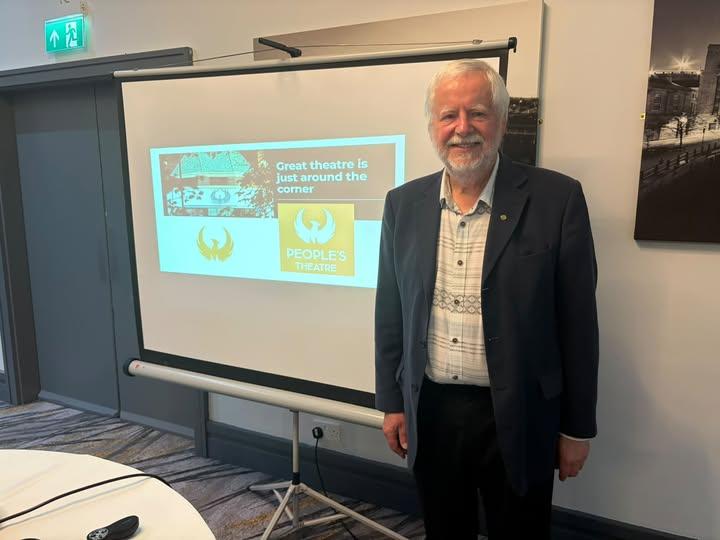 David post talk with PowerPoint!