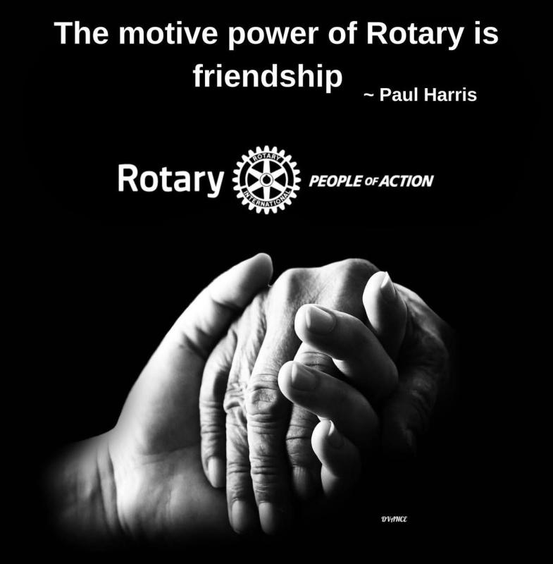 Rotary is Friendship!