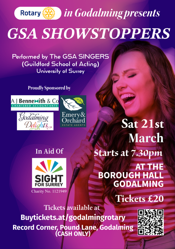 Advertisement for GSA Showstoppers Event