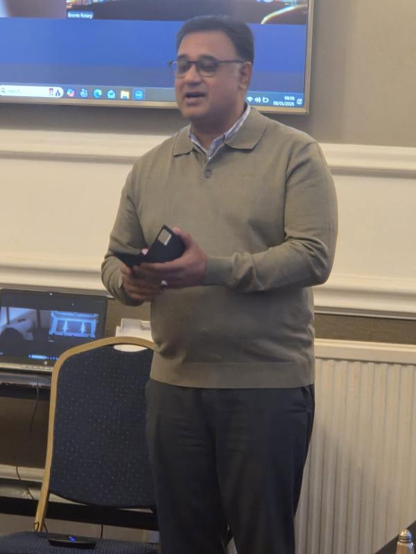 He talked about the work that he does at his Baptist Church in Wibsey, the efforts they make to help people from different backgrounds feel comfortable with the church and the the reach out work they do for persecuted communities in minority Christian pop