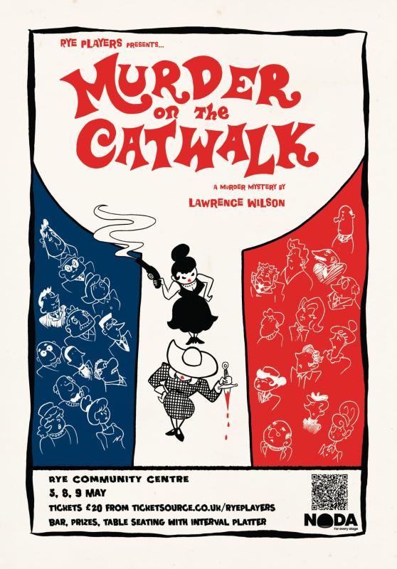 Mude on the Catwalk.