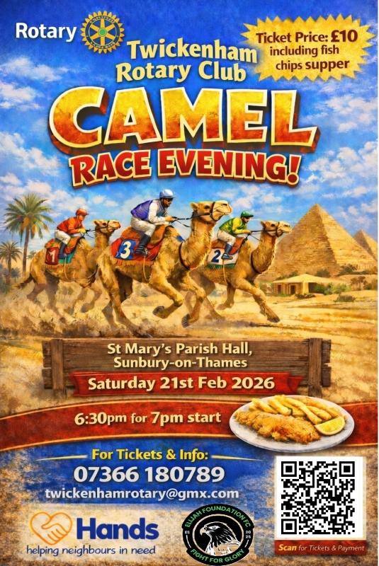 Camel Racing Evening poster