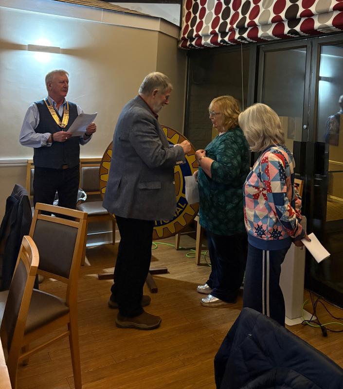 Jane, President John, Jackie and our ADG