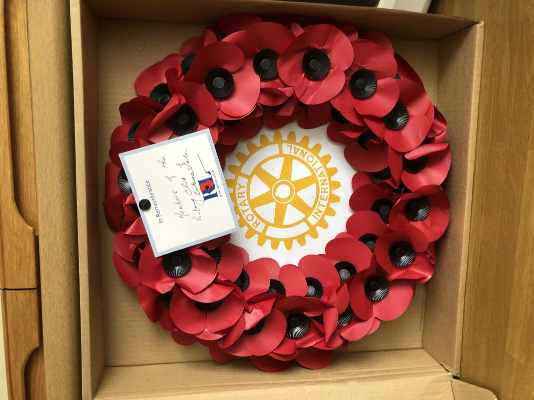 Wreath  for Remembrance  Sunday Nov 2025