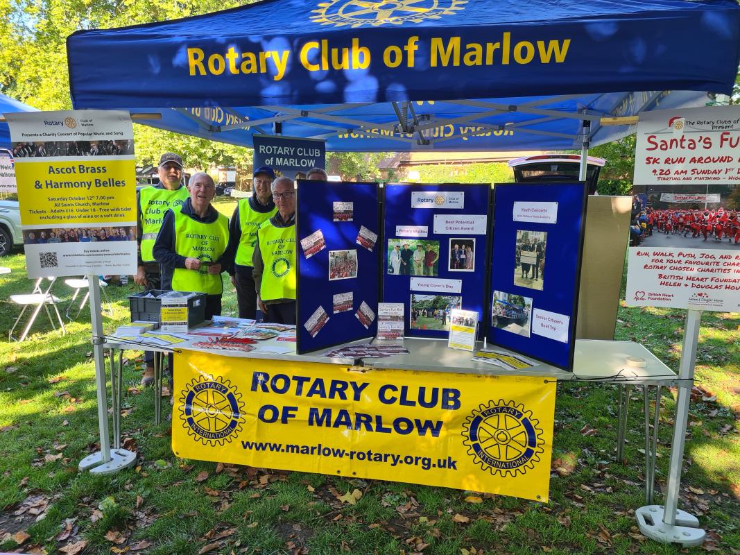 Stand at Marlow Carnival