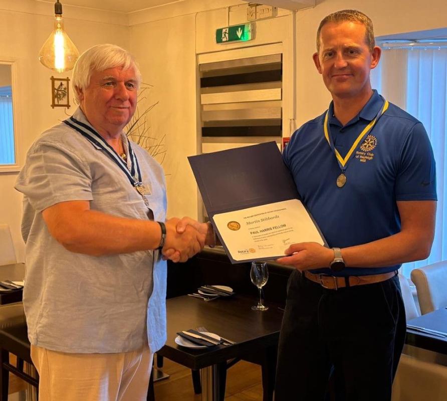 Martin presented with his PHF