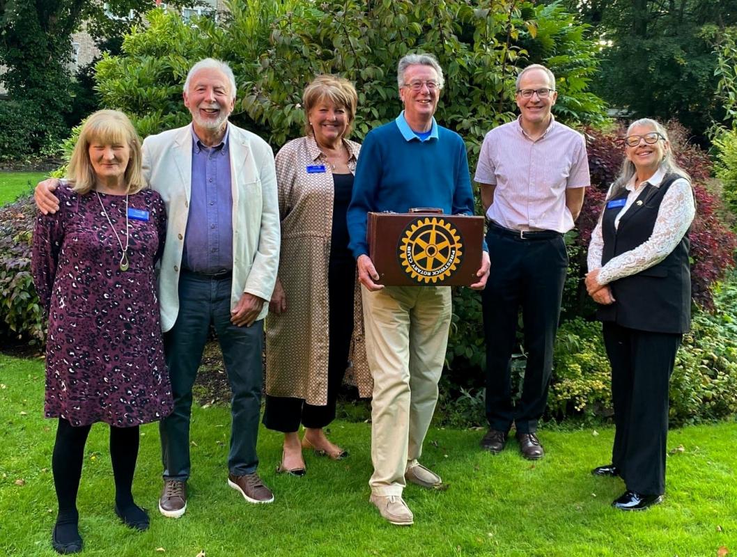 Prestwick visit to Ayr Rotary