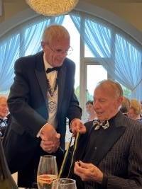 President Nigel Awards Peter Irving