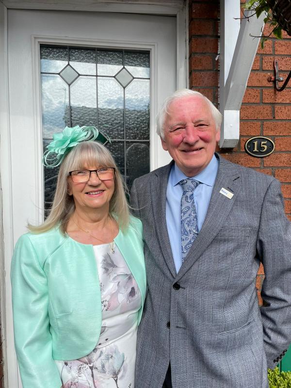 DG Edwin and his wife Elaine