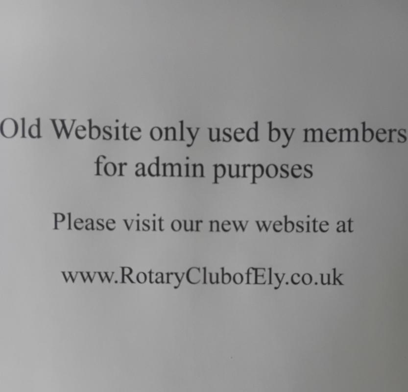 New website details