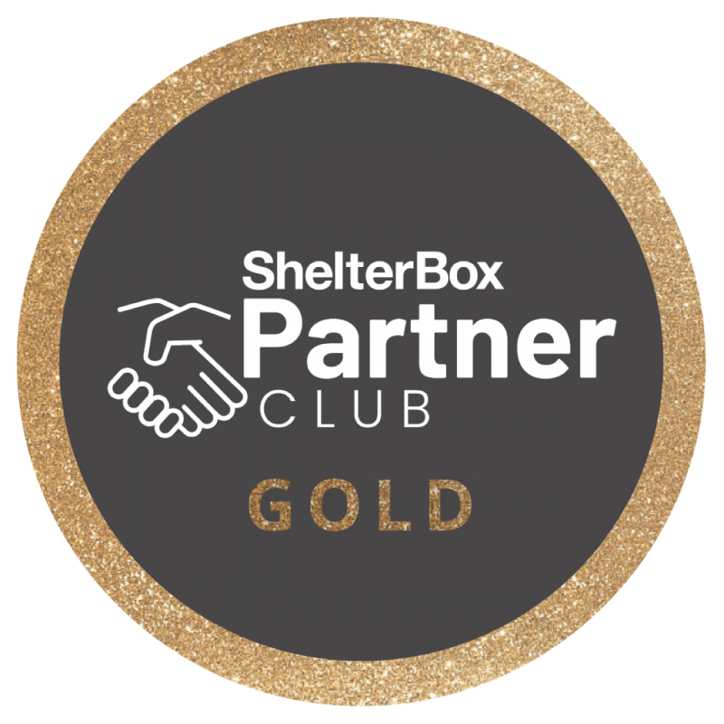 Shelterbox Gold partner Club