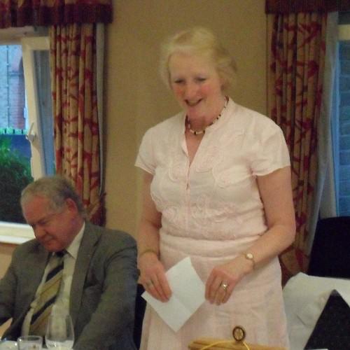 Patricia Parker MBE.