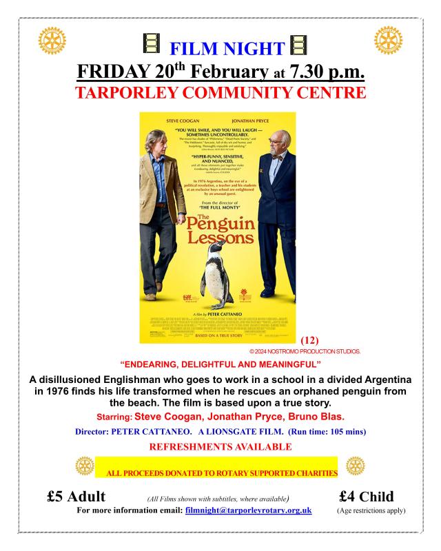 Penguin lessons poster