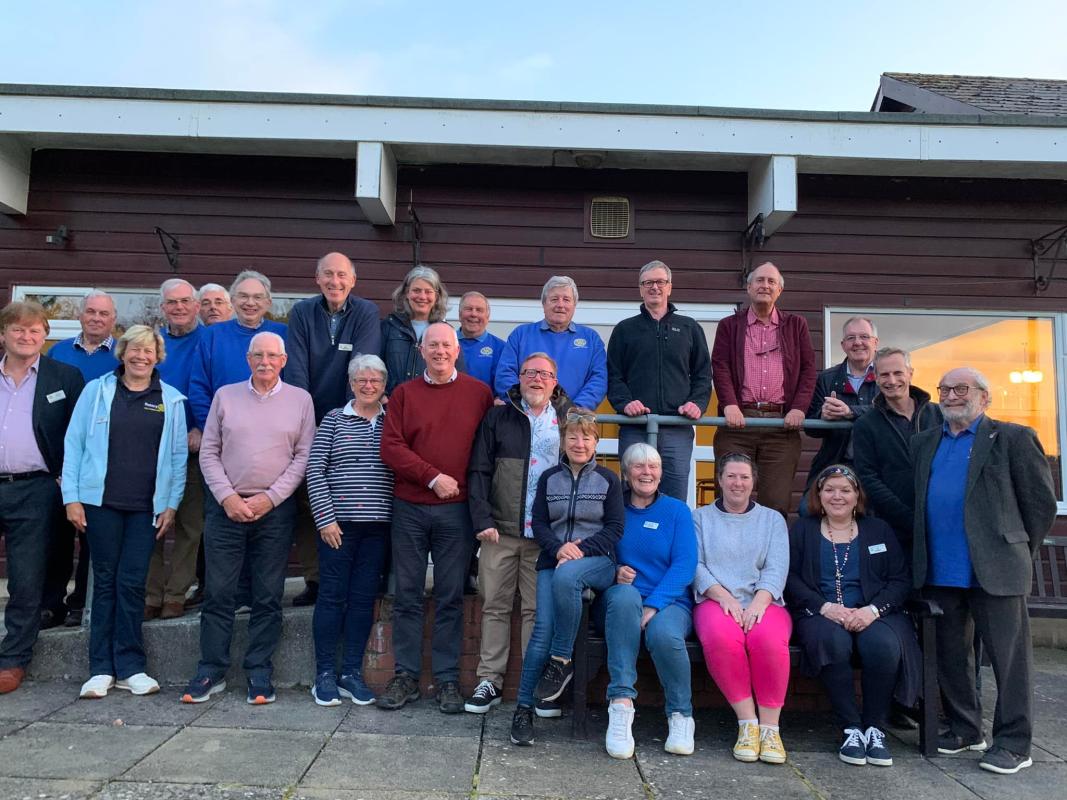 The annual Wolsey Challenge - where Bury Abbey challenge the Rotary Club of Ipswich Wolsey to a silly competition.