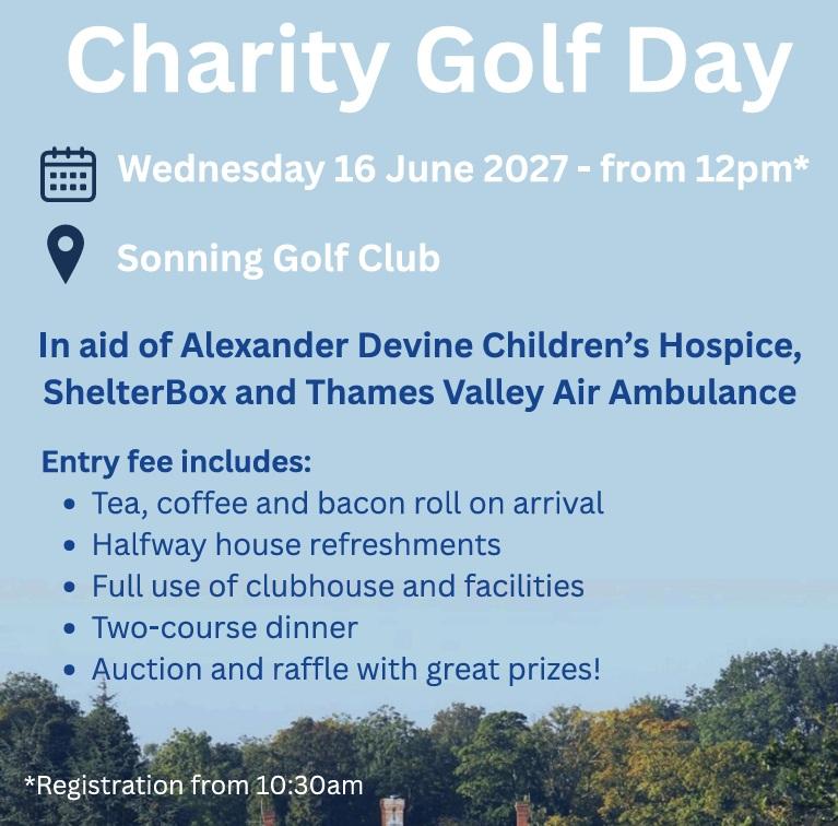 Golf Day flyer