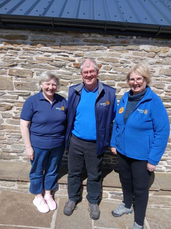 Pictured above from left to right
Junior Vice President Glynis Tait
Senior Vice President Alan Younie
President Dr Colleen Batey 