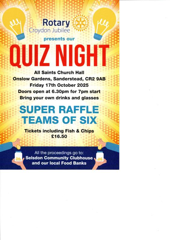 Quiz Night Flyer