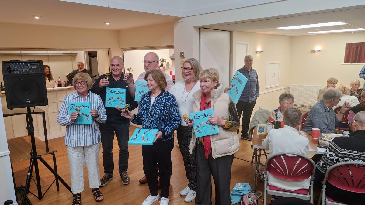 Winners of the Hazard Alley Charity Quiz 2025, Leighton Linslade Rotary Club.
We hosted 11 teams and the quiz night  raised £1100 which is being donated to Hazard Alley. Many thanks to all those who turned out to support us.