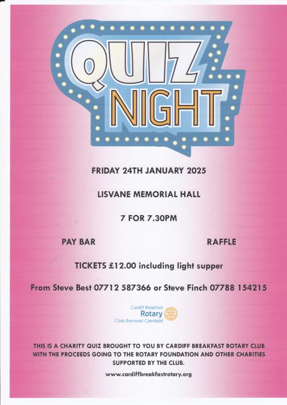 Quiz Night January 2025