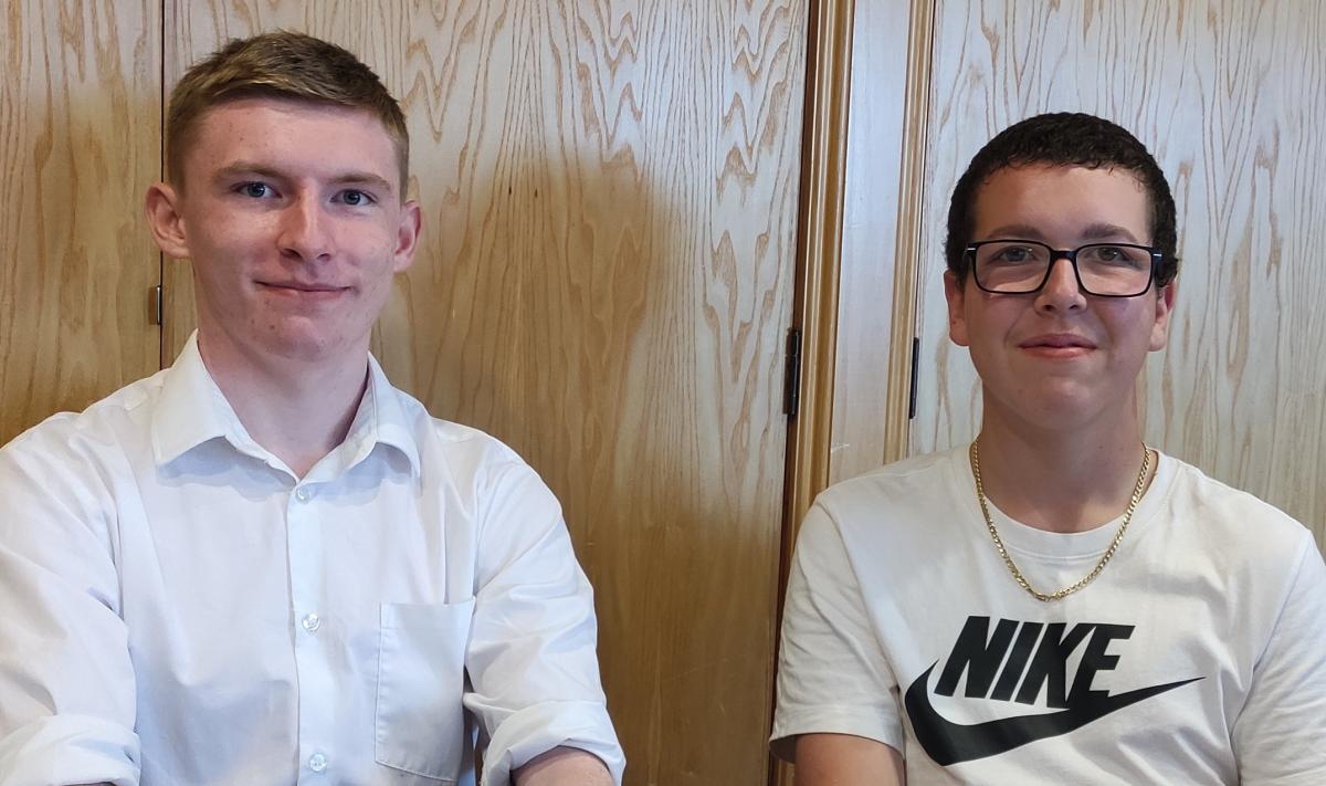 Ryan and Calvin RYLA Participants