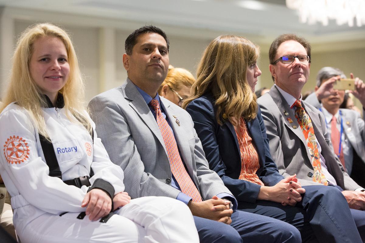 Rotarians are everywhere