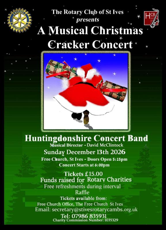 Christmas Cracker Concert poster