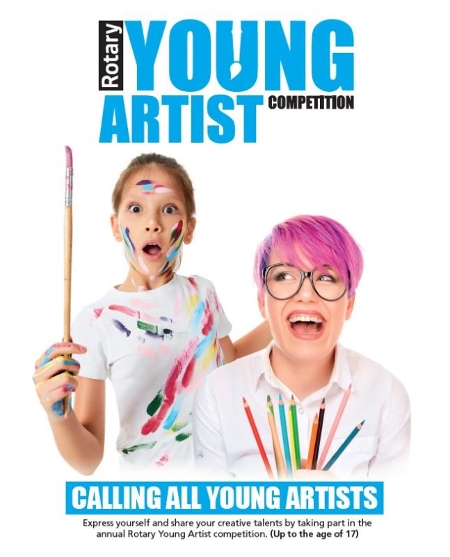 RotaryGBI Young Artist poster